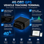 4G OBD GPS Vehicle Tracking Terminal with BeiDou + GPS Dual Positioning
