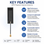 Passive Internal GPS Antenna 1575.42–1590MHz with IPEX Connector