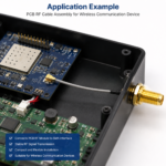 PCB RF Cable Assembly with SMA Connector for Antenna Connection