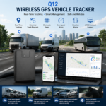 Q12 Wireless GPS Vehicle Tracker with Real-Time Tracking and JT808 Support