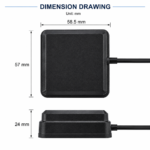 Multi-Band RTK GNSS Antenna with SMA Male Connector