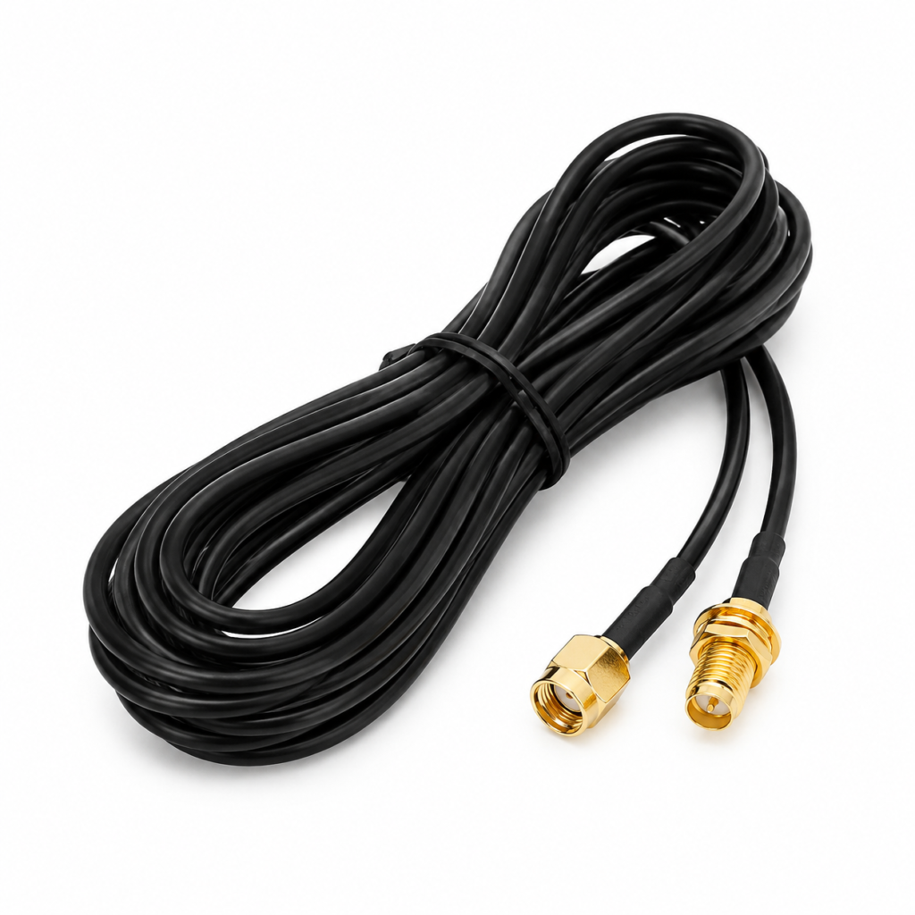 SMA RF Coaxial Cable Assembly with Flexible Cable for Wireless Communication