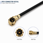 2.4GHz T-Type UAV Antenna | 2400–2500MHz Drone Communication Antenna