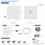 UHF RFID High Gain Antenna | Long Range RFID Panel Antenna