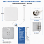 866-925MHz 9dBi UHF RFID Circular Polarized Panel Antenna