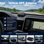 Vehicle GPS Antenna 1575.42MHz High Gain External GNSS Antenna with GT5 Connector