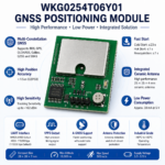 WKG0254T06Y01 Multi-Constellation GNSS Positioning Module with Integrated Ceramic Antenna