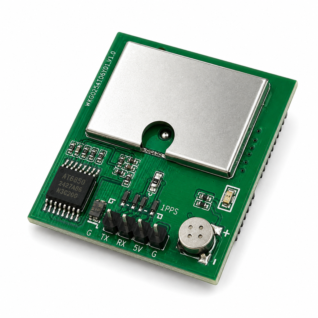 WKG0254T06Y01 Multi-Constellation GNSS Positioning Module with Integrated Ceramic Antenna