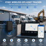 XY601 Wireless GPS Asset Tracker with 10000mAh Battery and Magnetic Mount