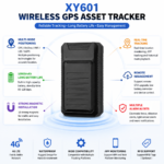 XY601 Wireless GPS Asset Tracker with 10000mAh Battery and Magnetic Mount
