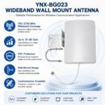 YNX-BG023 Wideband Wall Mount Antenna | 760–2700 MHz