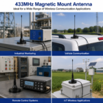 433MHz Magnetic Mount Antenna High Gain Omni Directional Wireless Communication Antenna
