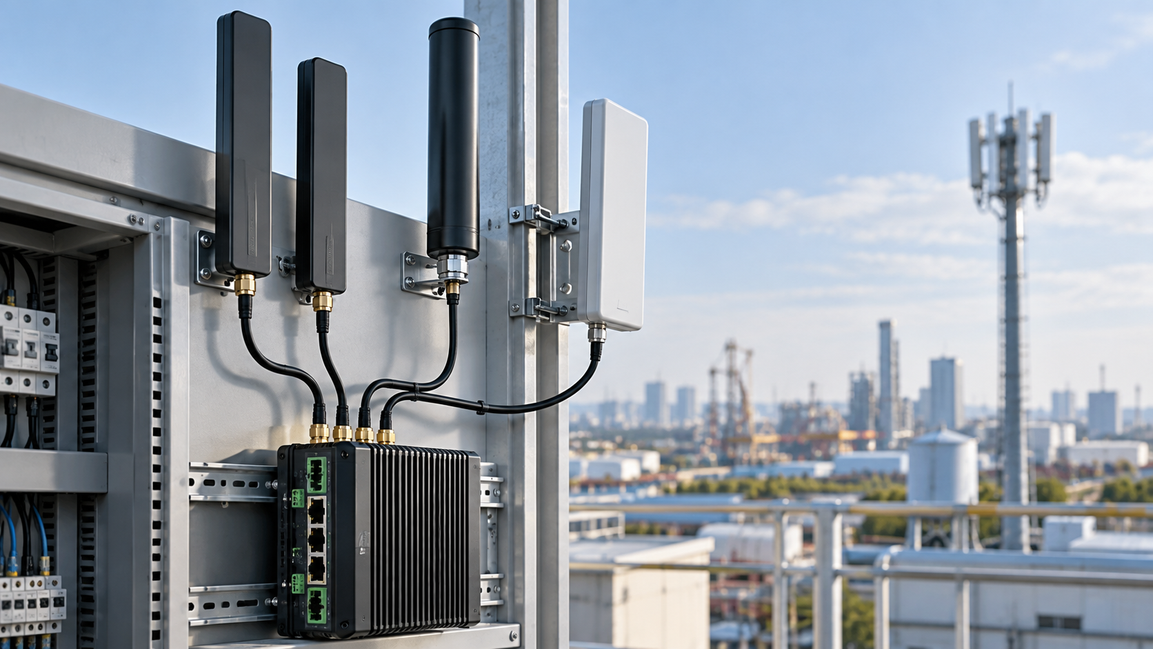 How to Choose a 5G Antenna for an Industrial Router