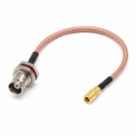 RG316 BNC Female Bulkhead to SMB Female RF Coaxial Cable