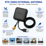 RTK GNSS External Antenna Multi-Band High Gain SMA Connector Antenna