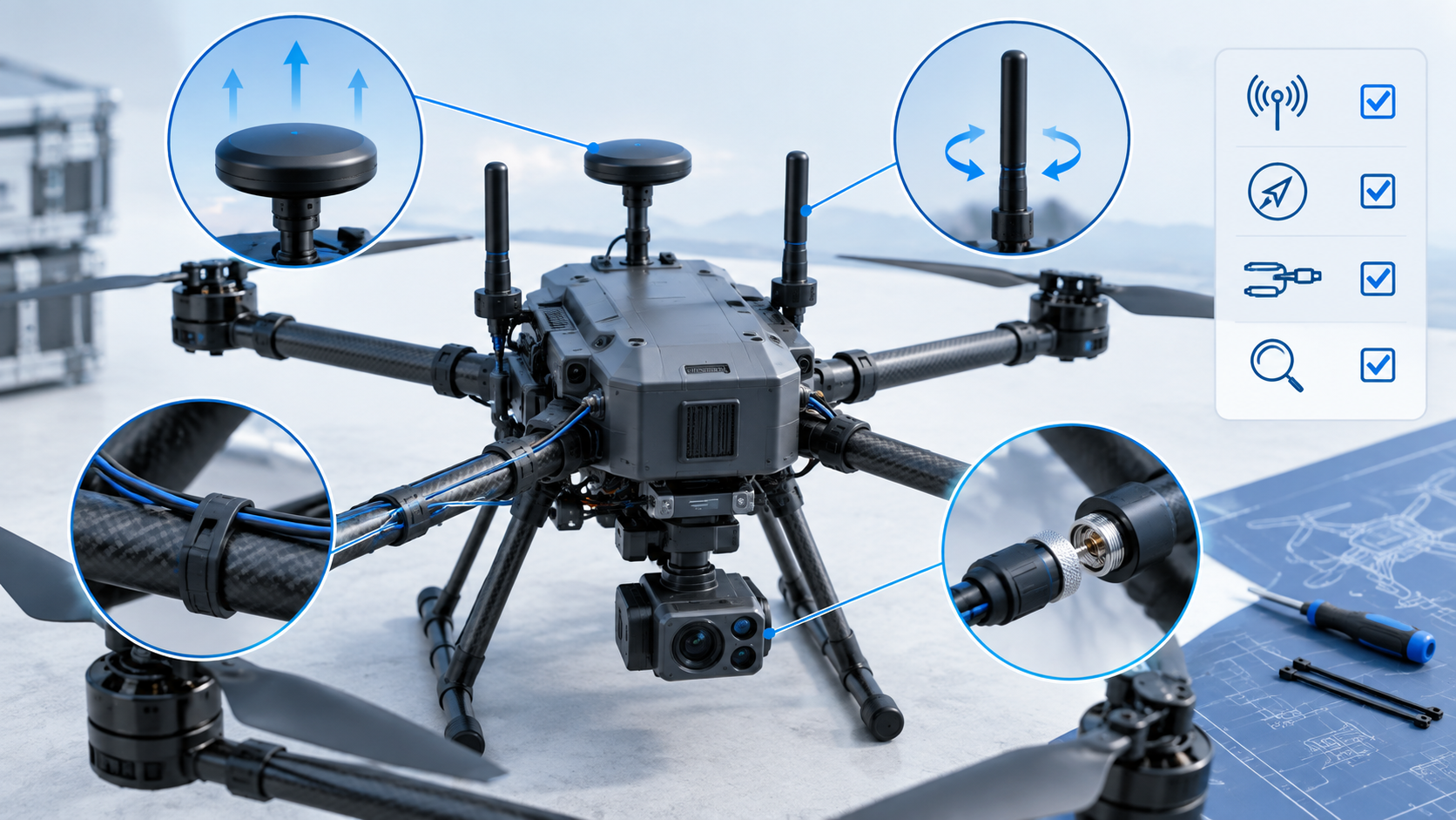 UAV Antenna Selection and Installation Checklist