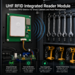 UHF RFID Integrated Reader Module with 3dBi Antenna | Embedded RFID Reader